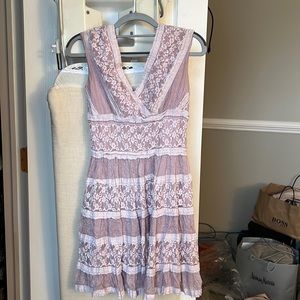 Cute mini lace dress